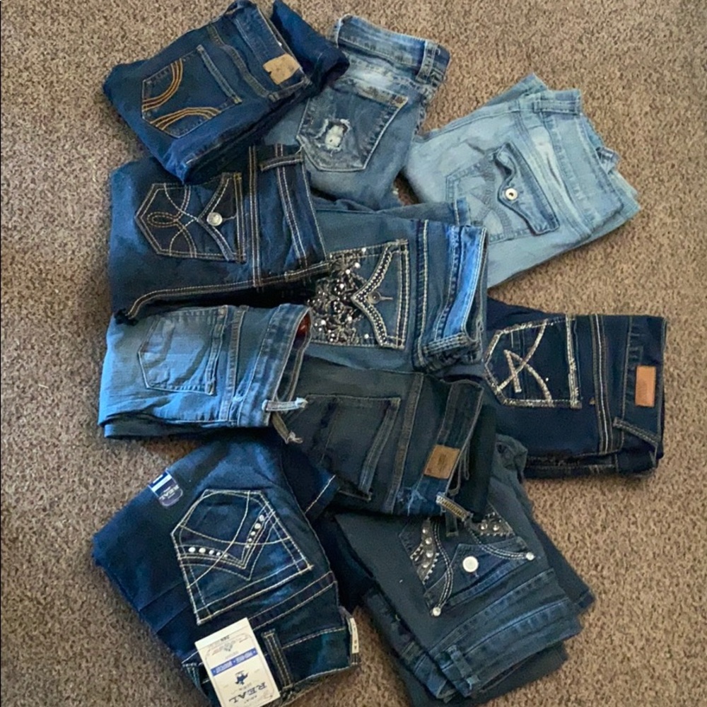 Sizes/ 11, 5, 2, 36 short, 6, 5, 14 reg, 5, 3, 4